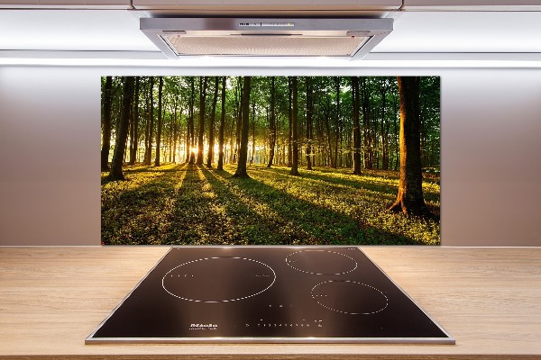 Achterwand keuken Zonnestralen