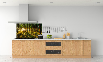 Achterwand keuken Zonnestralen