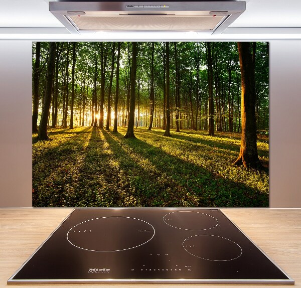 Achterwand keuken Zonnestralen