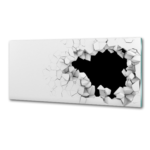 Keuken achterwand Gat in de muur