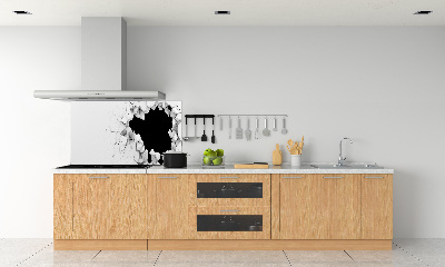 Keuken achterwand Gat in de muur