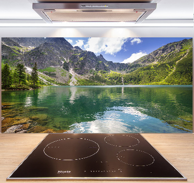 Keuken achterwand Het zeeoog ​​van het Tatragebergte