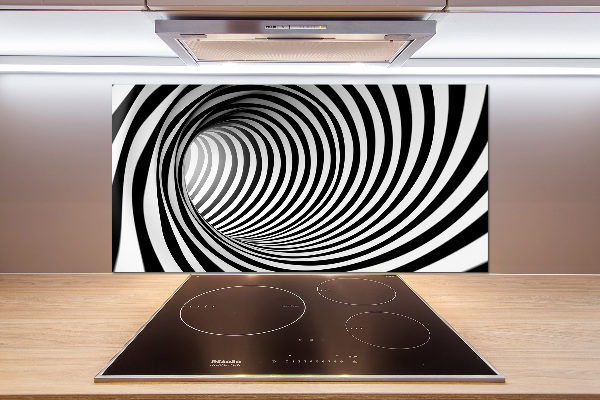 Achterwand keuken 3D-tunnel