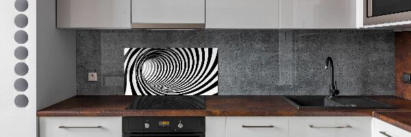 Achterwand keuken 3D-tunnel