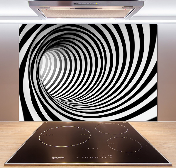 Achterwand keuken 3D-tunnel