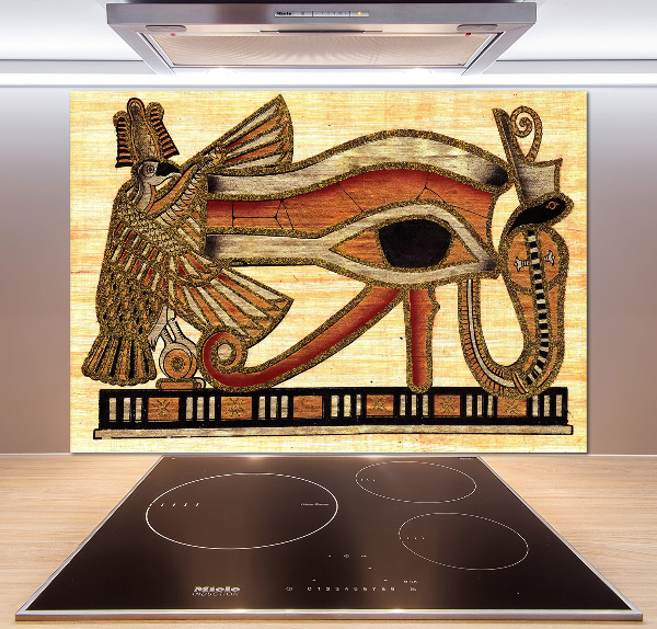 Achterwand keuken Egyptisch oog