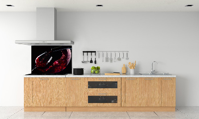 Spatplaat keuken Rode wijn