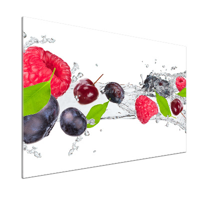 Keuken achterwand Fruit en water
