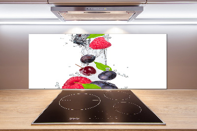 Keuken achterwand Fruit en water