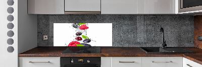 Keuken achterwand Fruit en water