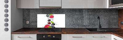 Keuken achterwand Fruit en water