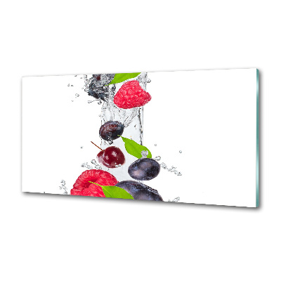 Keuken achterwand Fruit en water