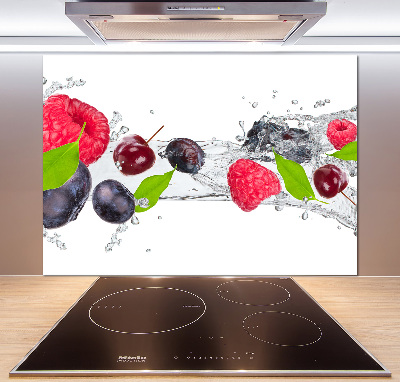 Keuken achterwand Fruit en water