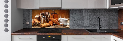 Spatplaat keuken Ontbijt