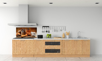 Spatplaat keuken Ontbijt