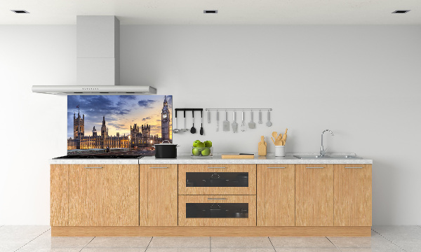 Spatplaat keuken Big Ben Londen