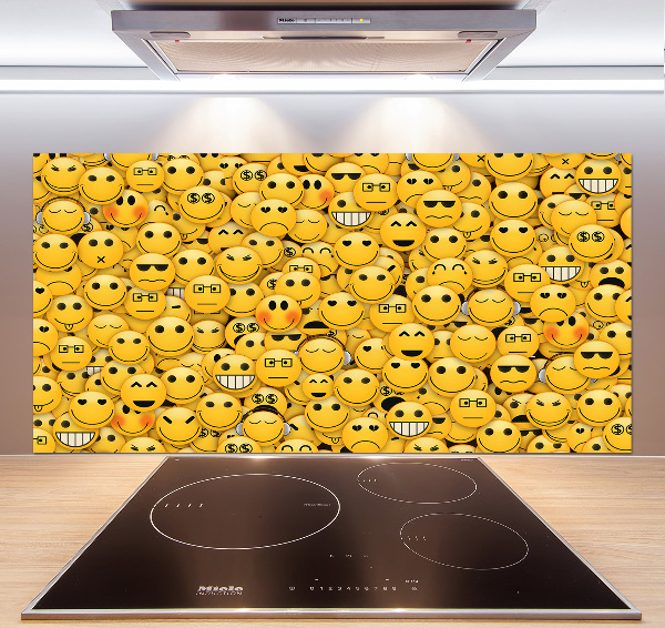 Keuken achterwand Emoticons