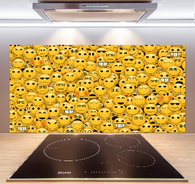Keuken achterwand Emoticons