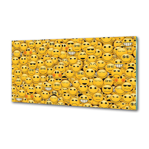 Keuken achterwand Emoticons