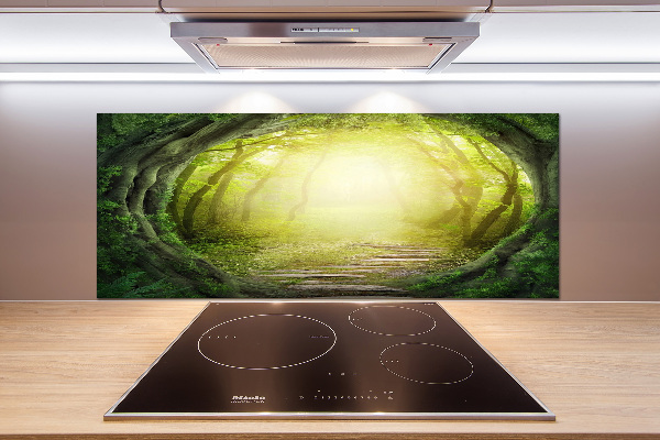 Spatplaat keuken Boomtunnel