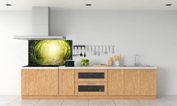 Spatplaat keuken Boomtunnel