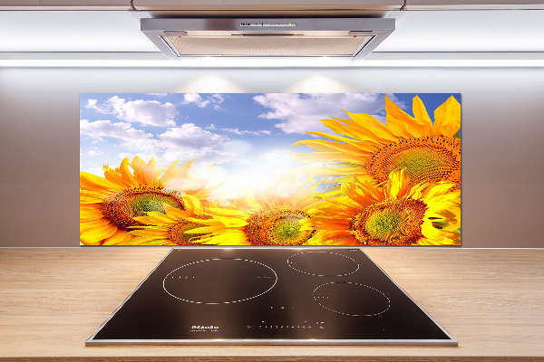 Keuken achterwand Zonnebloemen