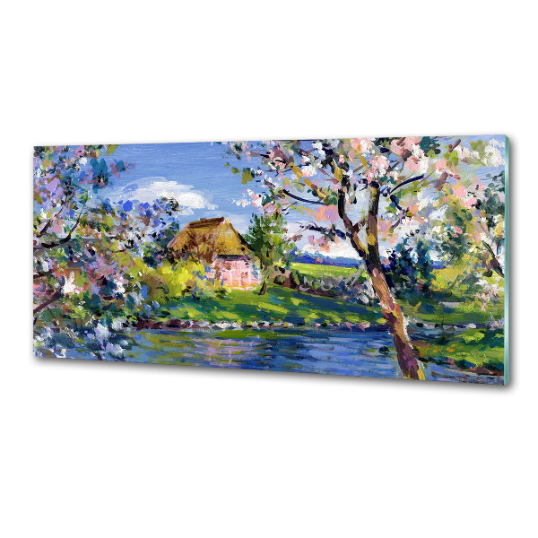 Spatplaat keuken Lentelandschap