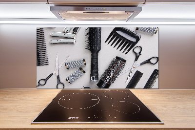 Spatscherm keuken Kappersgereedschap