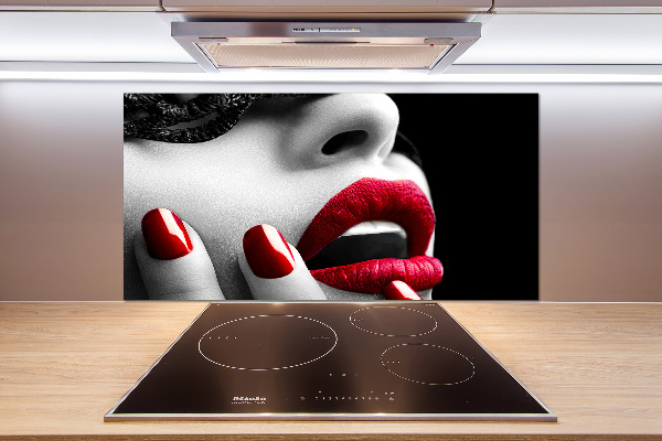 Achterwand keuken Kanten masker