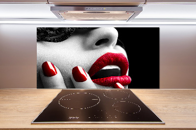 Achterwand keuken Kanten masker