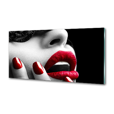 Achterwand keuken Kanten masker