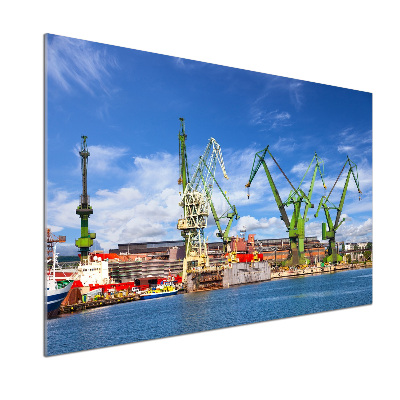 Keuken achterwand Scheepswerf in Gdańsk