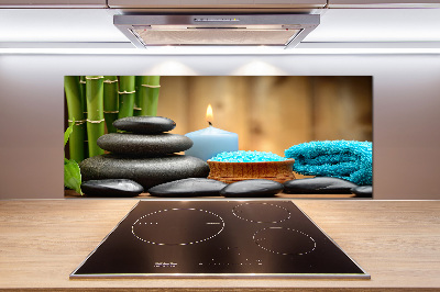 Spatscherm keuken Bamboe