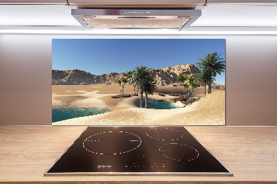 Keuken achterwand Oase