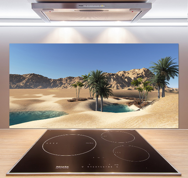 Keuken achterwand Oase