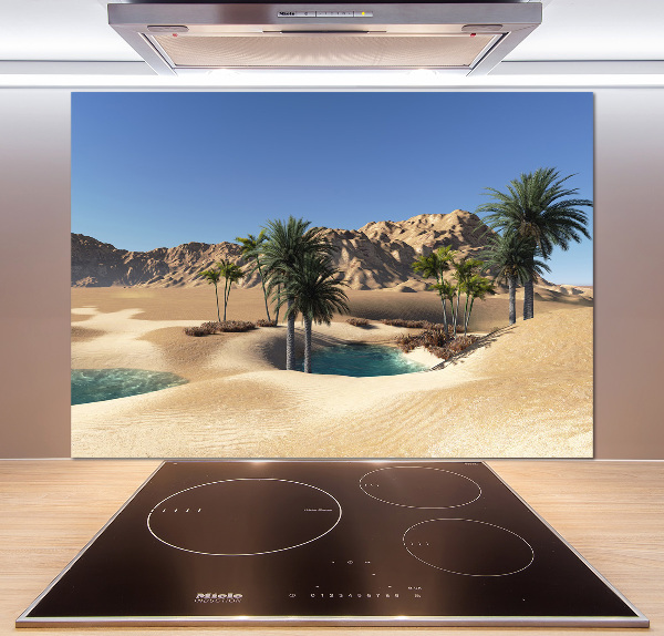 Keuken achterwand Oase