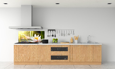 Spatplaat keuken Waterlelie