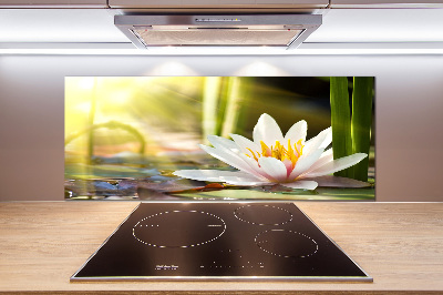 Spatplaat keuken Waterlelie