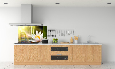 Spatplaat keuken Waterlelie