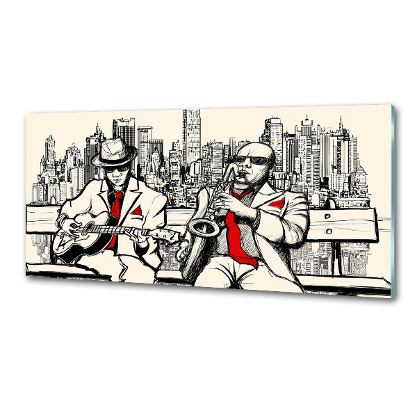 Achterwand keuken New York Jazz