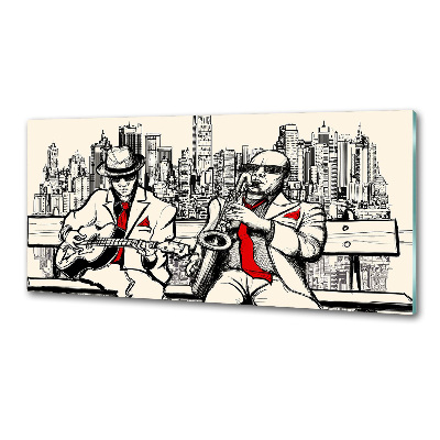 Achterwand keuken New York Jazz