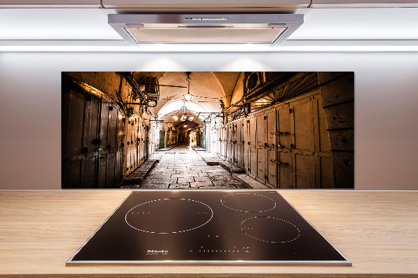 Spatscherm keuken Jeruzalem