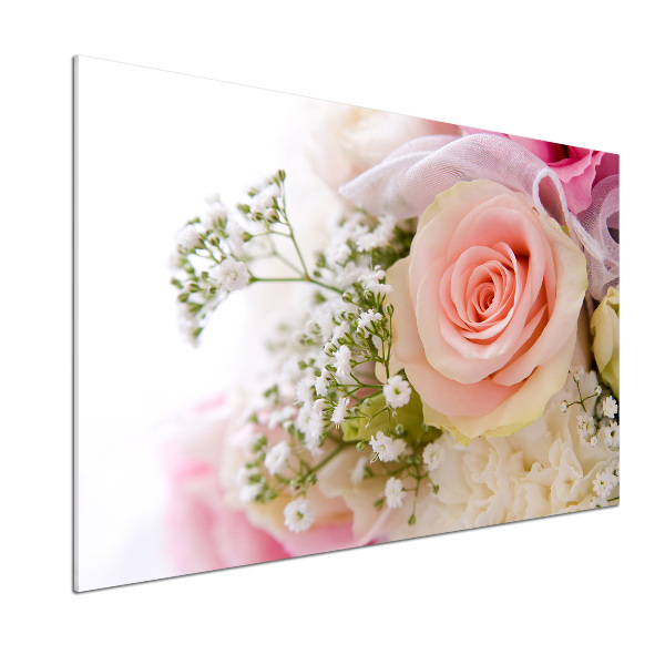 Achterwand keuken Een boeket bloemen