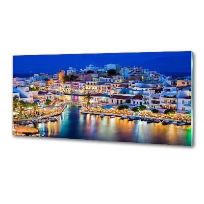 Glazen achterwand keuken Kreta, Griekenland