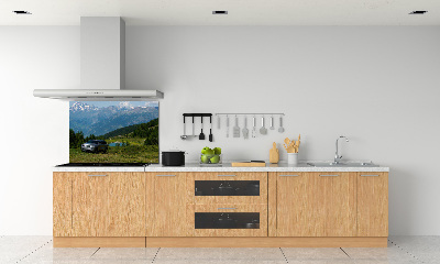 Spatscherm keuken Terreinvoertuig