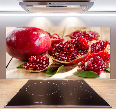 Spatplaat keuken Granaatappel met bladeren