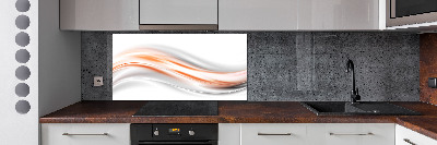 Achterwand keuken Abstracte golven