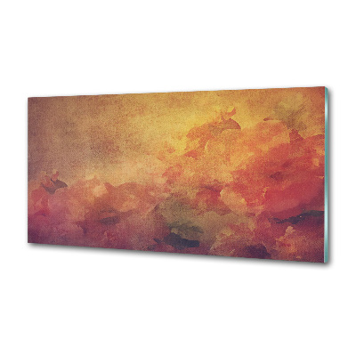 Spatscherm keuken Bloemen