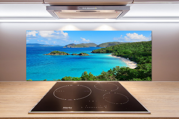 Keuken achterwand Maagdeneilanden