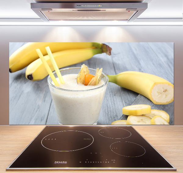 Achterwand keuken Bananencocktail